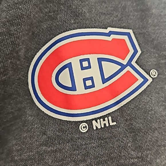 NHL Men's Canadian Montreal Logo Sweatpants Small Gray - Picture 16 of 16